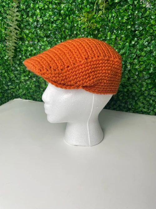 Crochet Newsboy Hat