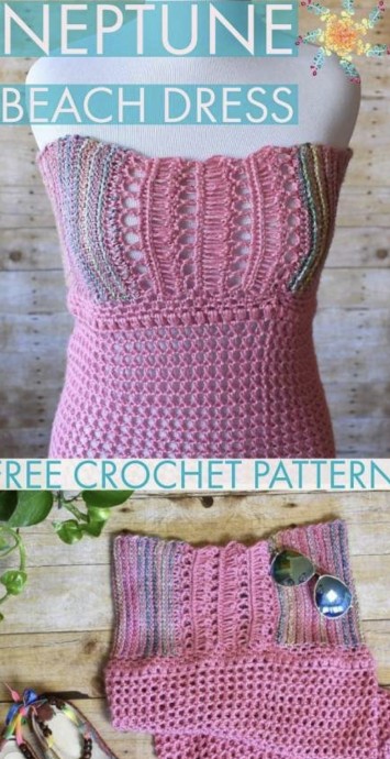 Neptune Beach Dress - Free Crochet Pattern