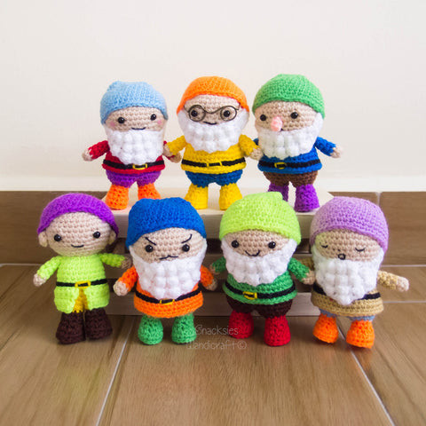 Crochet Seven Dwarfs Amigurumi