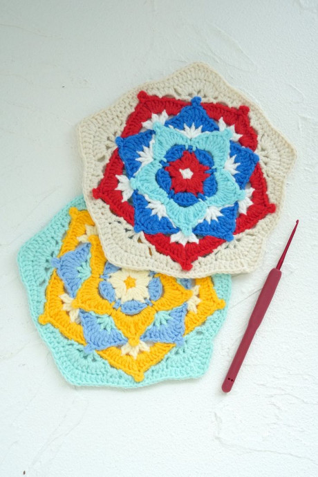 Crochet Pentagon Granny Square