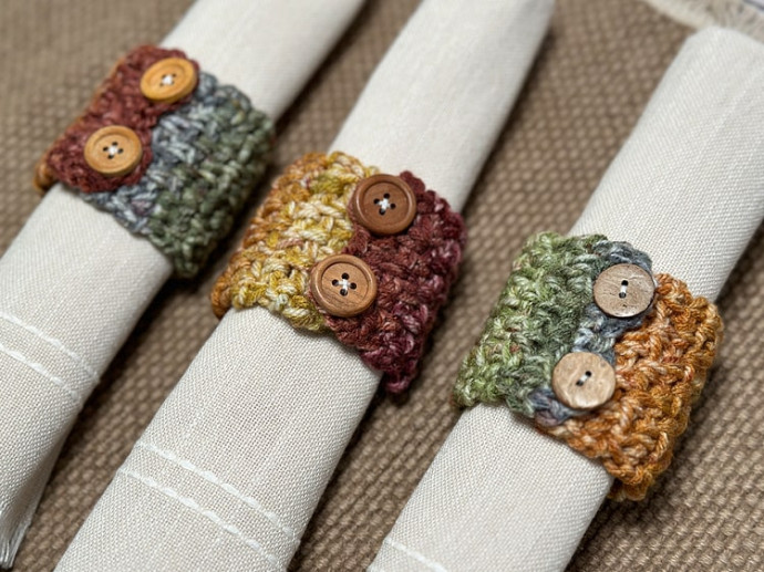 Crochet Napkin Rings