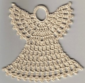 Crochet Angel "Noelle" Ornament