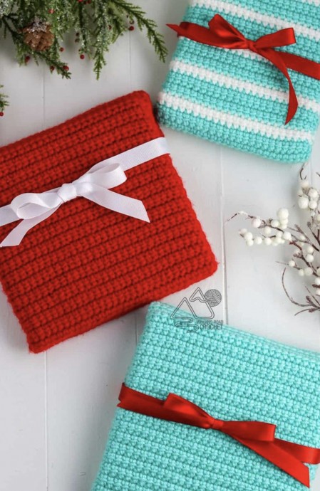 Crochet Reusable Gift Wrap