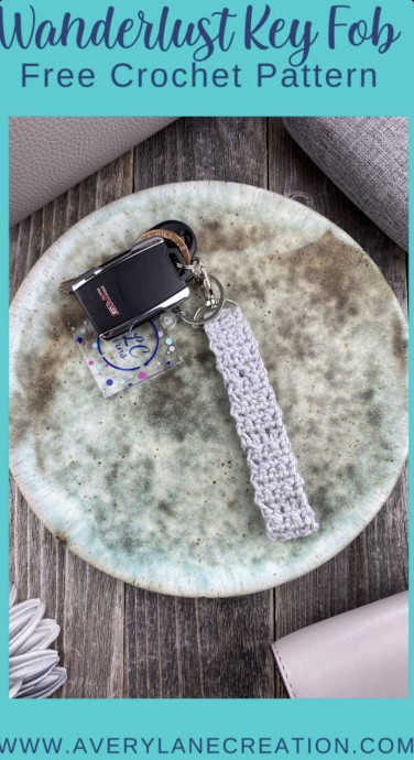 Free Crochet Pattern: Wanderlust Key Fob