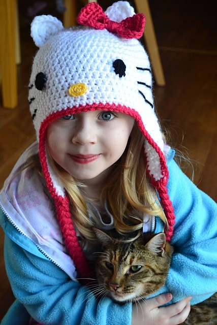 Crochet Kitty Hat