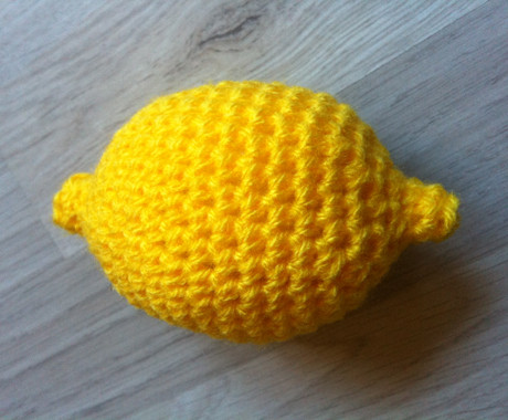 Crochet Amigurumi Lemon