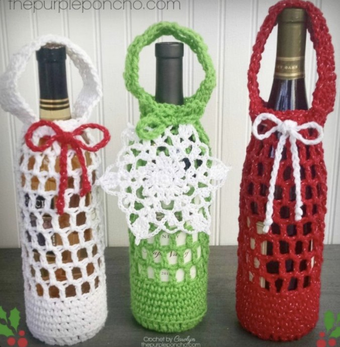 Festive Bottle Cozy