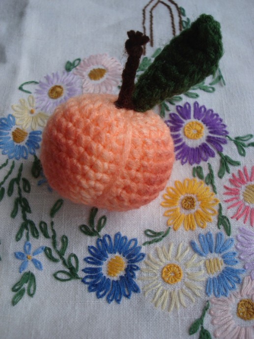 Crochet Beautiful Peaches or Plums