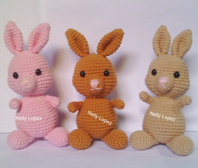 Crochet Spring Bunny Pattern