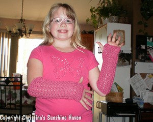 Crochet Fun Fingerless Gloves