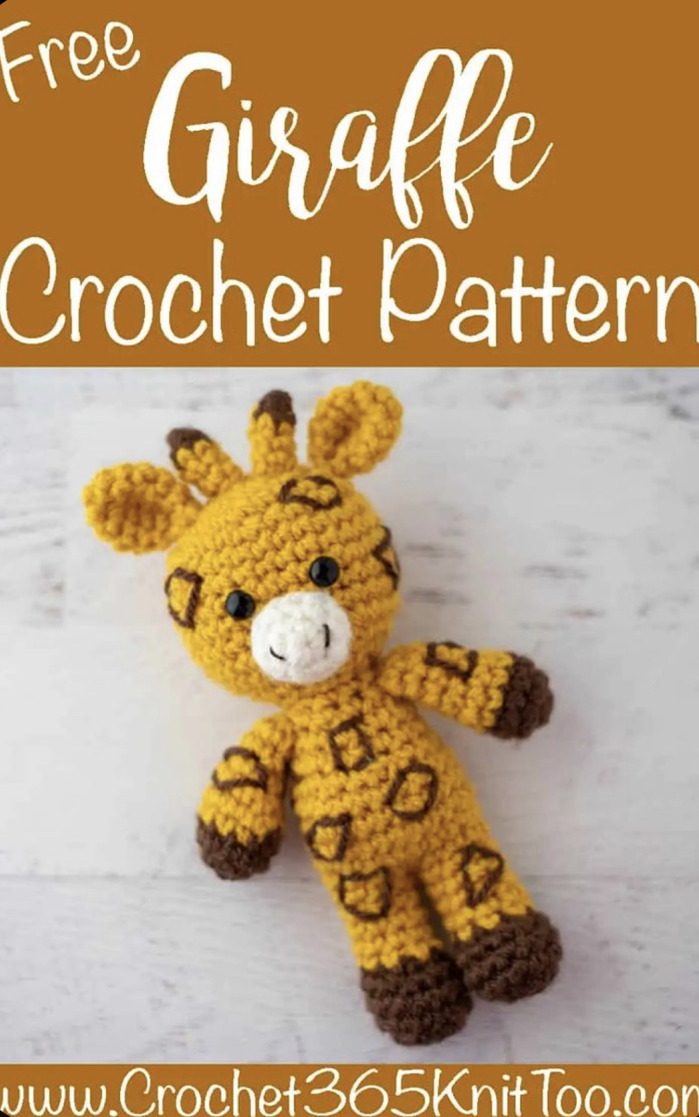 Free Crochet Pattern: Gorgeous Little Giraffe – FREE CROCHET PATTERN ...