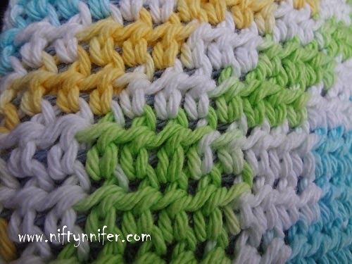 Crochet Reversible Dish Mat