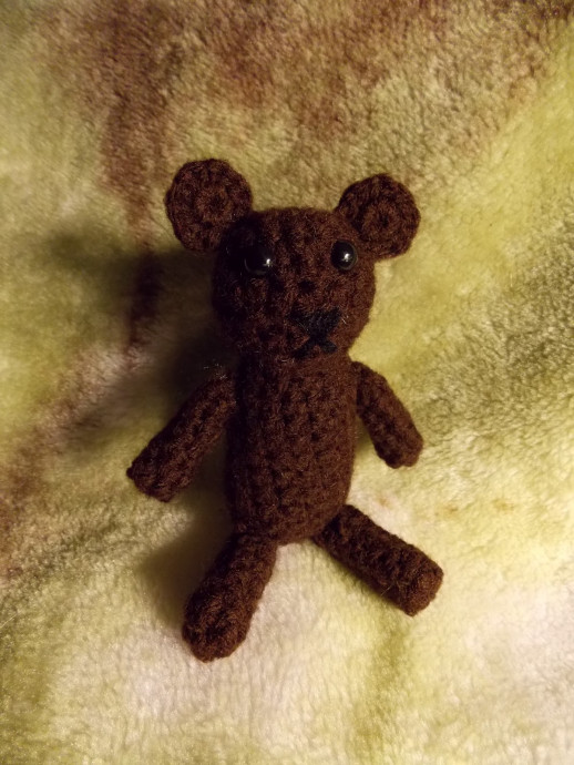 Crochet Little Teddy Bear