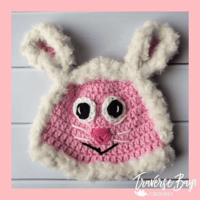 Crochet Easter Bunny Hat Beanie