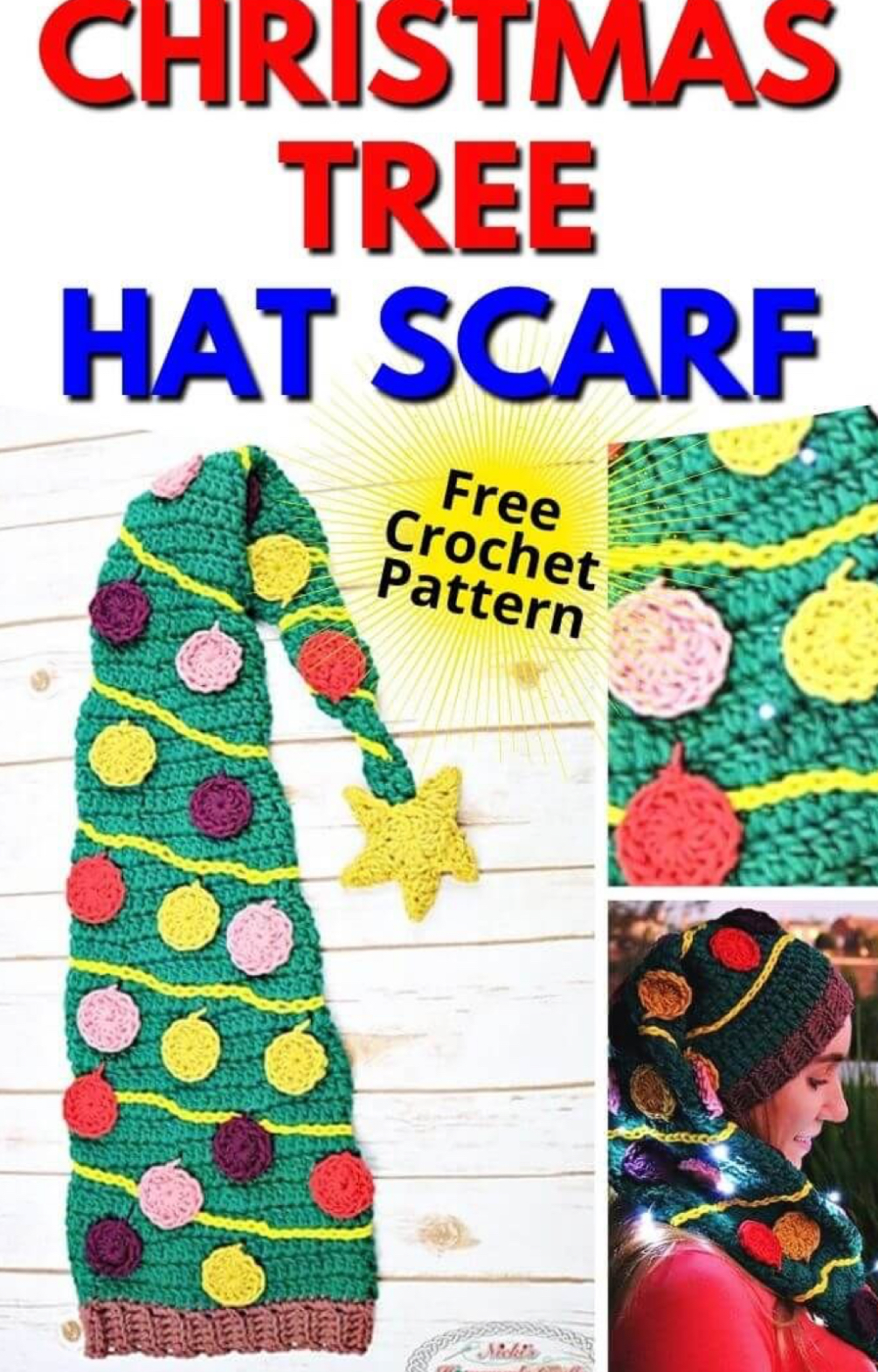 Crochet Christmas Tree Hat Free Pattern Free Crochet Pattern