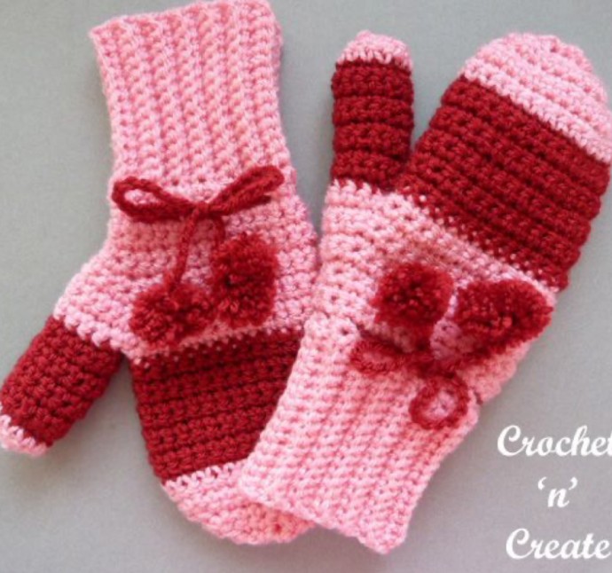 Crochet Adult Mitts