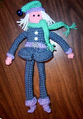 Crochet Jack Frost Toy