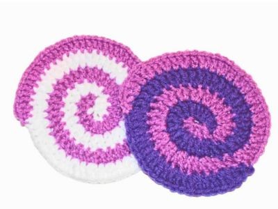 Crochet a Stunning Spiral Coaster