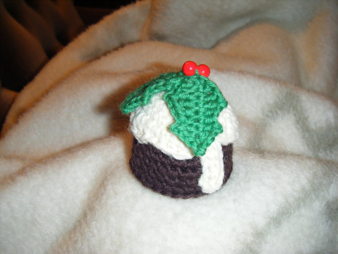 Crochet Christmas Pudding