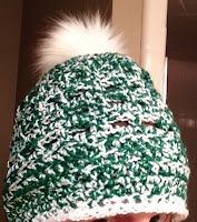 Crochet Holiday Sparkle Hat