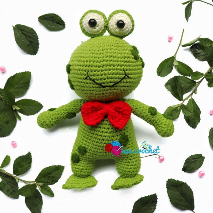 Crochet Beautiful Frog Amigurumi