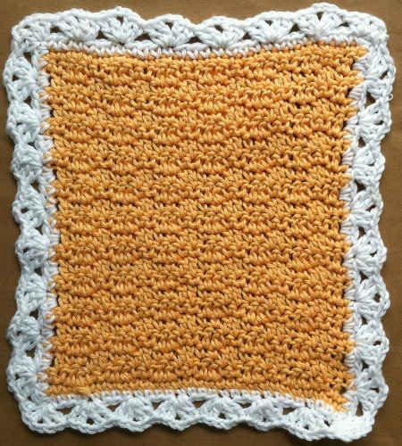 Crochet Textured Dishcloth
