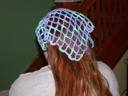 Crochet Chain Stitch Kerchief