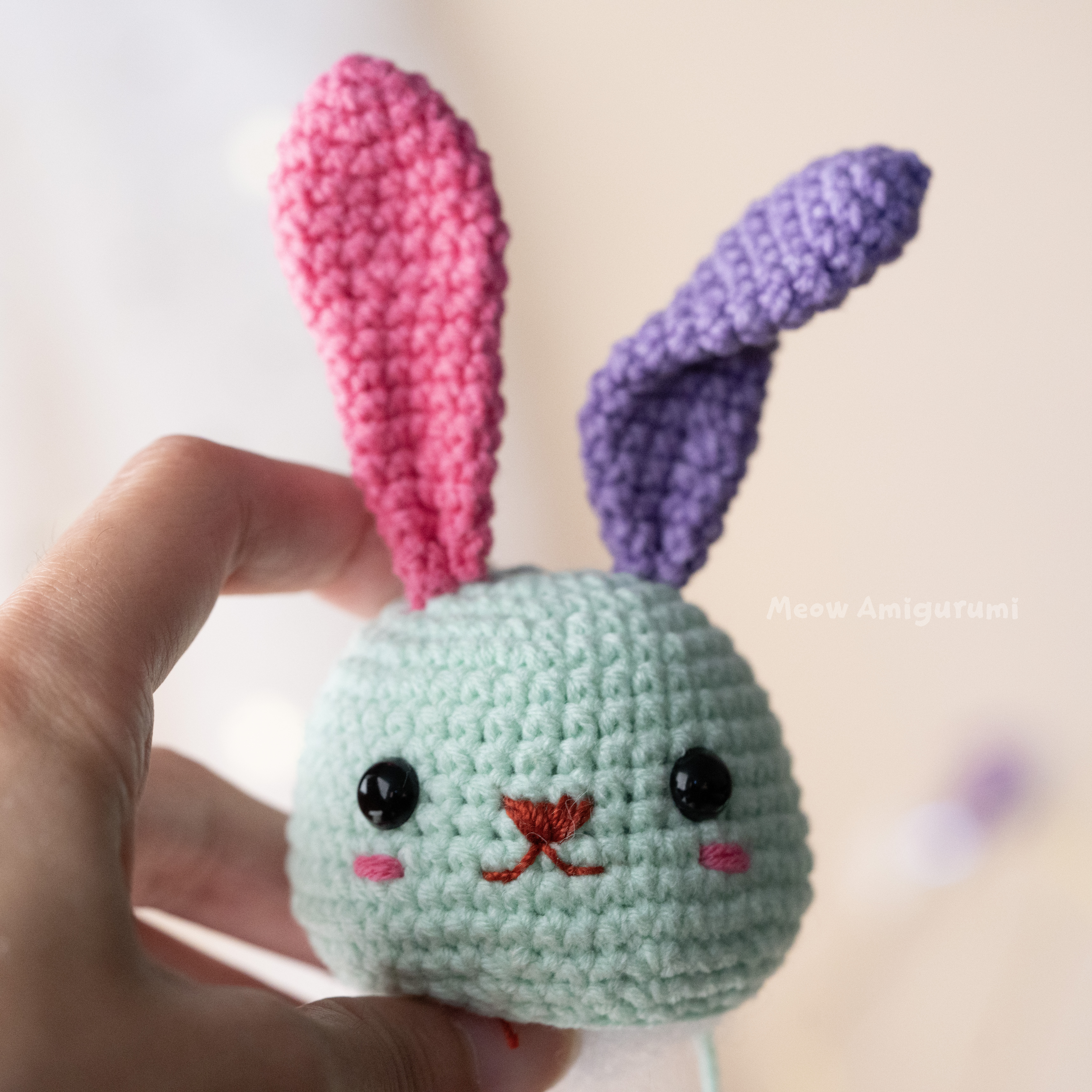 Crochet Bunny Halloween