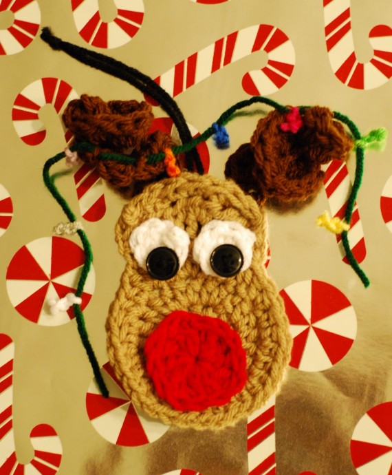 Crochet Adorable Rudolph