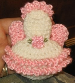 Crochet Angel Sachet/Ornament