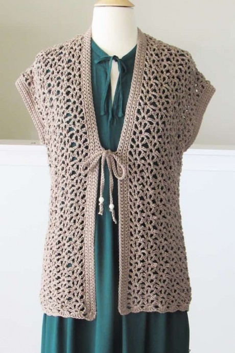 Lacy Crochet Cardigan – FREE CROCHET PATTERN — Craftorator
