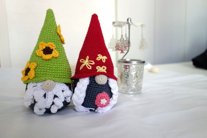 Crochet Summer Gnomes