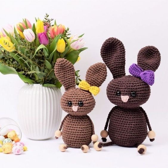 Crochet Easter Bunny Flora