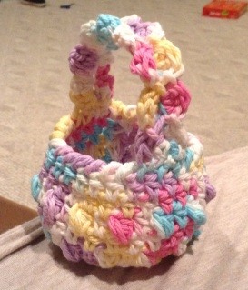 Crochet Mini Treat Basket