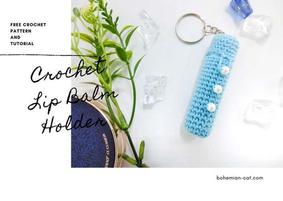 Crochet Lip Balm Holder