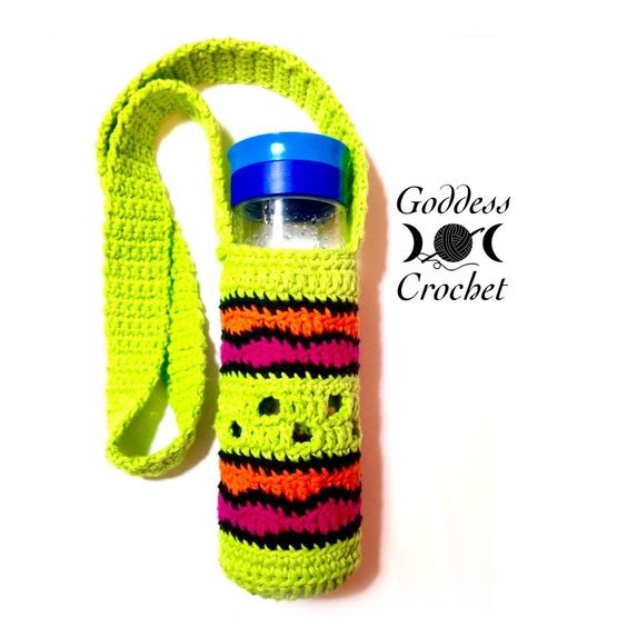 Crochet Water Bottle Holder