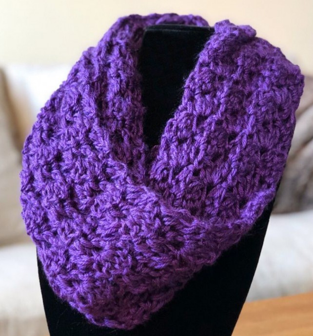 Crochet Sky Scarf (Free Pattern)