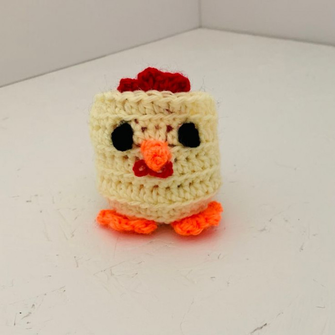 Crochet Easter Mini Chick Storage Baskets