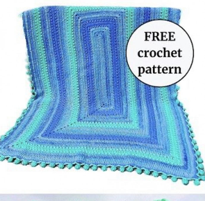 Seaside Dreams Crochet Blanket Free Pattern