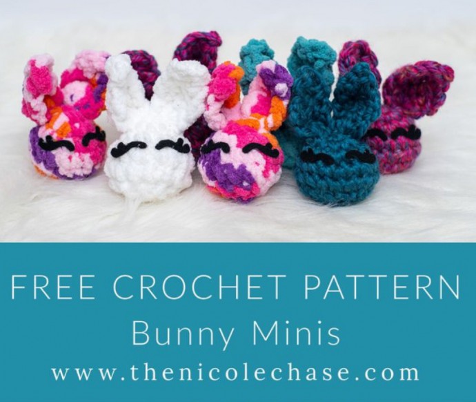 Crochet Mini Bunny (Free Pattern)