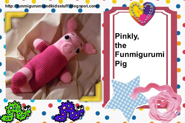 Crochet Pinkly the Smoochies Pig Toy