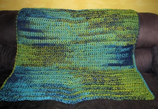 Crochet Color Party Throw