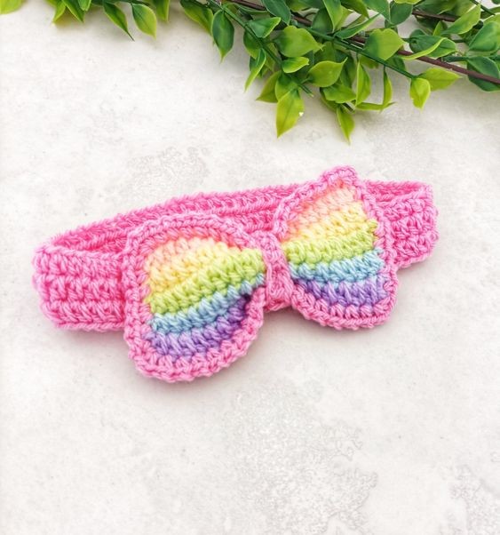 Crochet Bow Headband