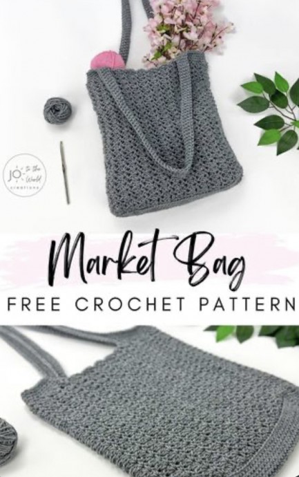 Crochet Market Bag Free Pattern