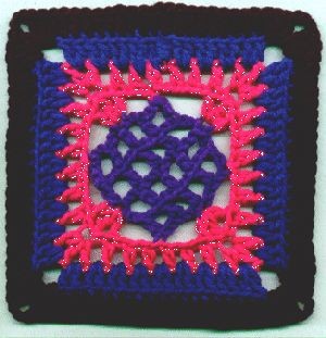 Crochet Haze Square