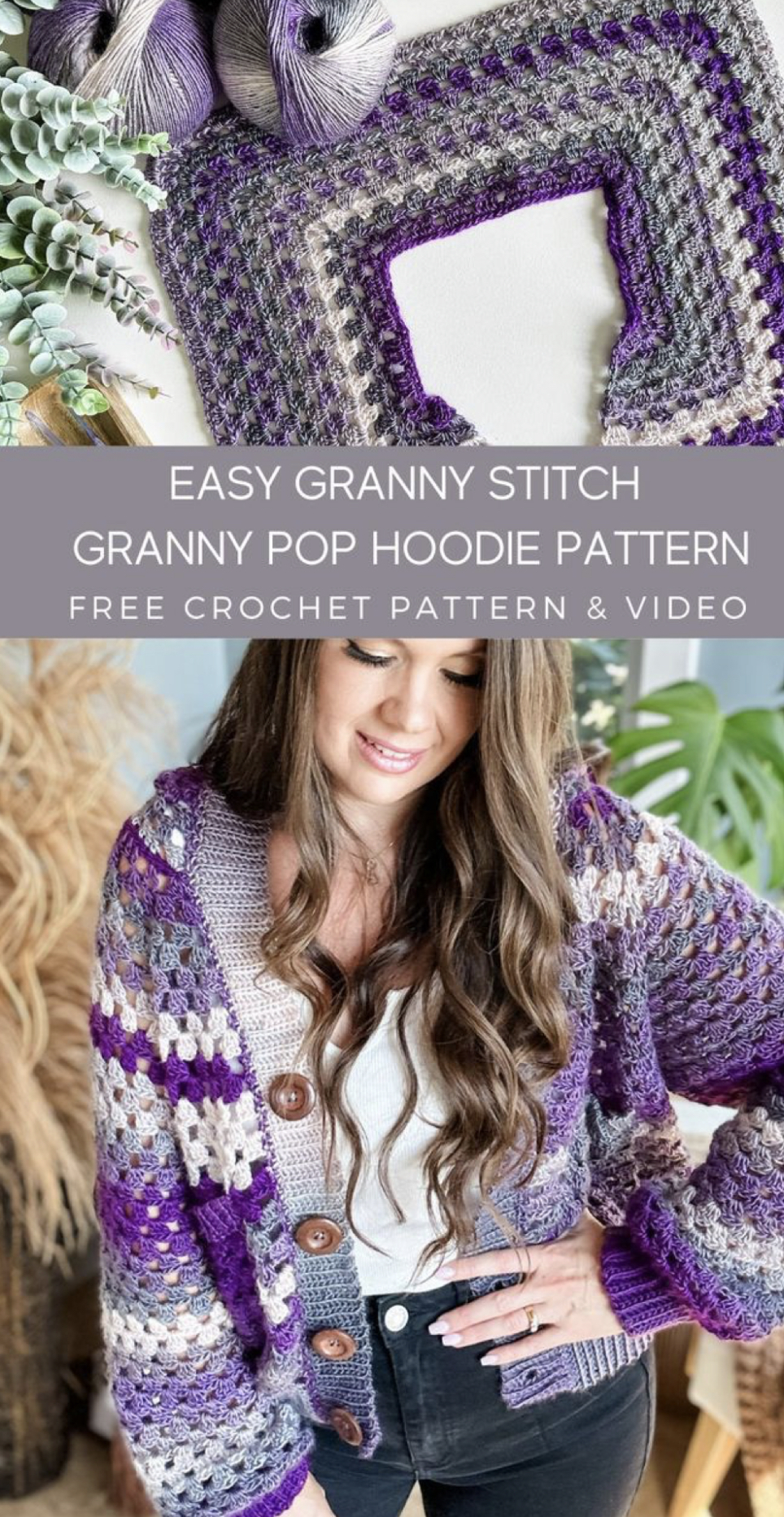 Hooded Crochet Cardigan FREE CROCHET PATTERN — Craftorator