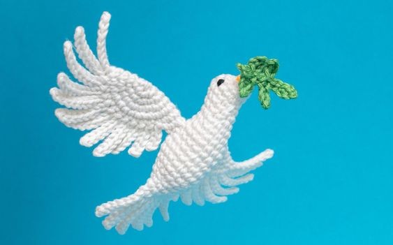 Crochet Peace Dove