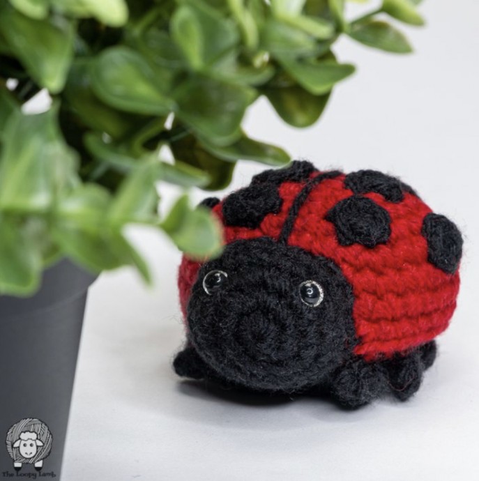 Lara Lady Bug (Free Crochet Pattern)