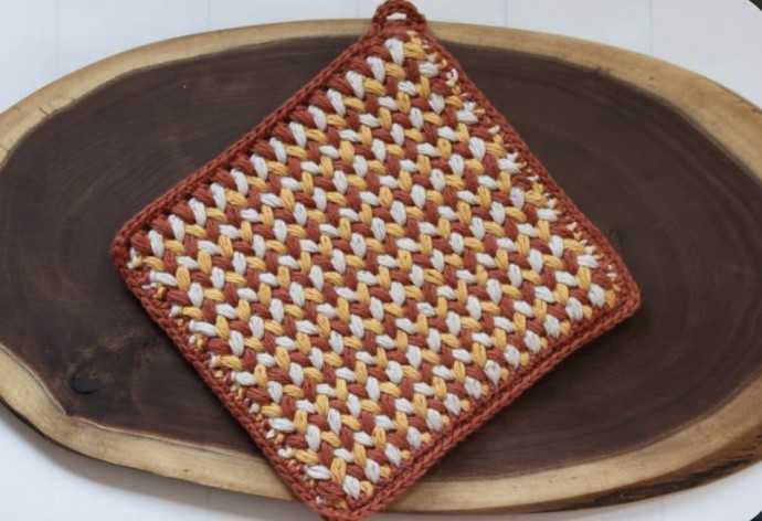 Free Crochet Pattern: Not So Vintage Hot Pad