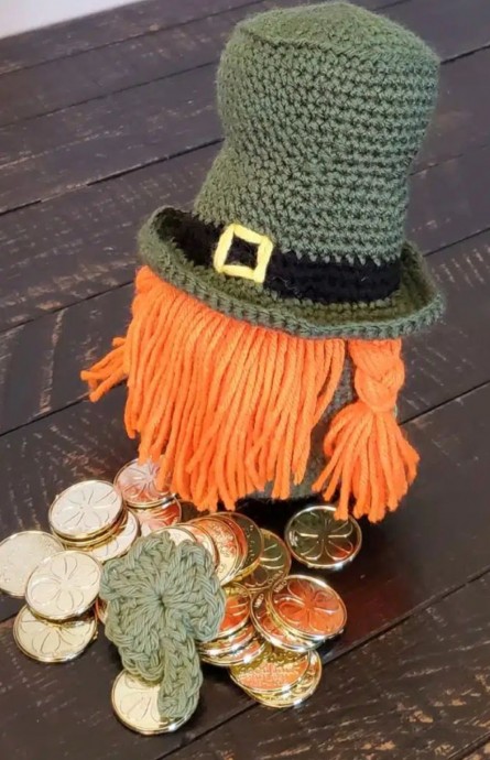 Crochet Leprechaun Gnome (Free Pattern)